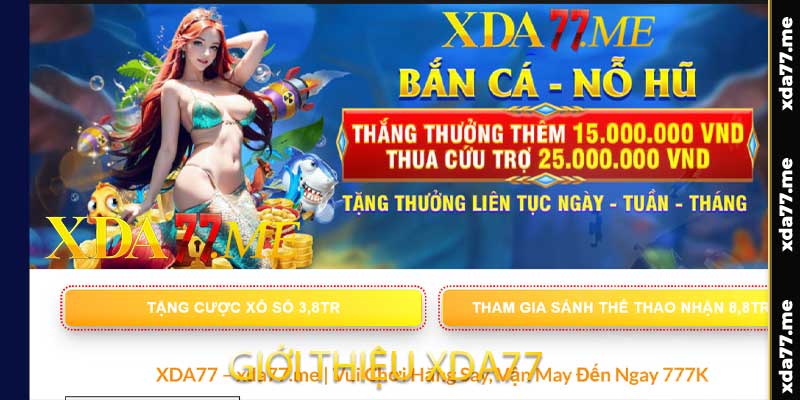 giới thiệu xda77